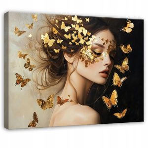 Obraz Kobieta Glamour Motyle Do Sypialni Salonu Kuchni Na Płótnie 60X40 714319 Obraz Kobieta Glamour Motyle Do Sypialni Salonu Kuchni Na Płótnie 60X40 714319