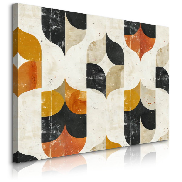 Obraz Kolorowe Kształty W Stylu Boho 100x70cm 647423