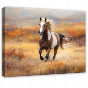 Obraz Koń Zwierzęta Natura Do Sypialni Salonu Kuchni Na Płótnie 100X70 714296 Obraz Koń Zwierzęta Natura Do Sypialni Salonu Kuchni Na Płótnie 100X70 714296