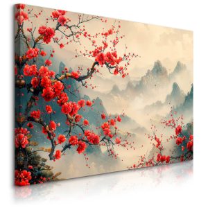 Obraz Krajobraz W Stylu Japońskim 90x60cm 754808 Obraz Krajobraz W Stylu Japońskim 90x60cm 754808