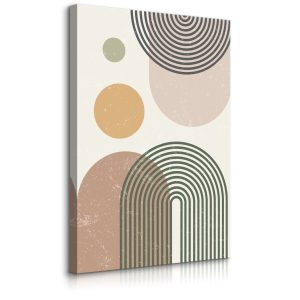 Obraz Kształty Geometryczne Aztecki Styl 20x30cm 337813 Obraz Kształty Geometryczne Aztecki Styl 20x30cm 337813