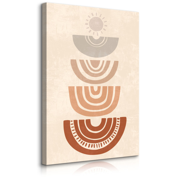 Obraz Kształty Starożytne W Stylu Boho 20x30cm 337887