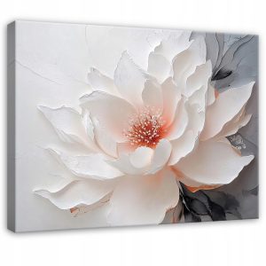 Obraz Kwiaty 3D Lilia Biały Do Sypialni Salonu Kuchni Na Płótnie 120X80 714252 Obraz Kwiaty 3D Lilia Biały Do Sypialni Salonu Kuchni Na Płótnie 120X80 714252