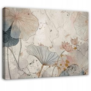 Obraz Kwiaty Beżowy Na Płótnie Do Sypialni Salonu 120×80 961923 Obraz Kwiaty Beżowy Na Płótnie Do Sypialni Salonu 120×80 961923