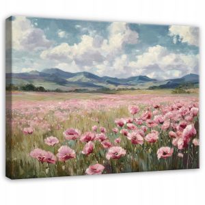 Obraz Kwiaty Łąka Natura Pejzaż Do Sypialni Salonu Kuchni Na Płótnie 120X80 749405 Obraz Kwiaty Łąka Natura Pejzaż Do Sypialni Salonu Kuchni Na Płótnie 120X80 749405