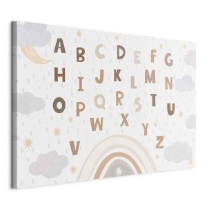 Obraz Literki 90 x 60 cm 601581 Obraz Literki 90 x 60 cm 601581