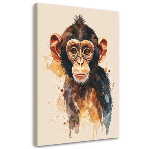 Obraz Mała małpka zwierzęta do pokoju dziecka nastolatka 20×30 995919 Obraz Mała małpka zwierzęta do pokoju dziecka nastolatka 20×30 995919