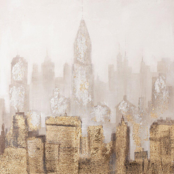 Obraz METROPOLIS 80x80 cm - Nowoczesny pejzaż 722588