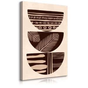 Obraz Misy W Azteckie Wzory Boho Style 30x40cm 341249