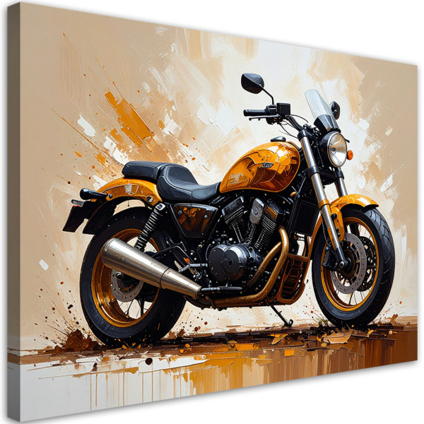 Obraz młodzieżowy do biura, Motocykl Sportowy 45x30 888661