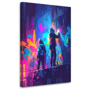 Obraz młodzieżowy, Graffiti Street Art Abstrakcja 60×90 778231 Obraz młodzieżowy, Graffiti Street Art Abstrakcja 60×90 778231
