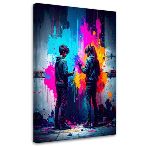 Obraz młodzieżowy styl, Banksy Graffiti Street Art Abstrakcja 30×45 885859 Obraz młodzieżowy styl, Banksy Graffiti Street Art Abstrakcja 30×45 885859