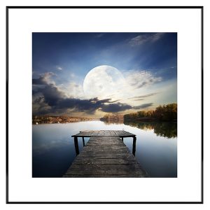 Obraz Moon Jetty 50×50 cm 193784 Obraz Moon Jetty 50×50 cm 193784
