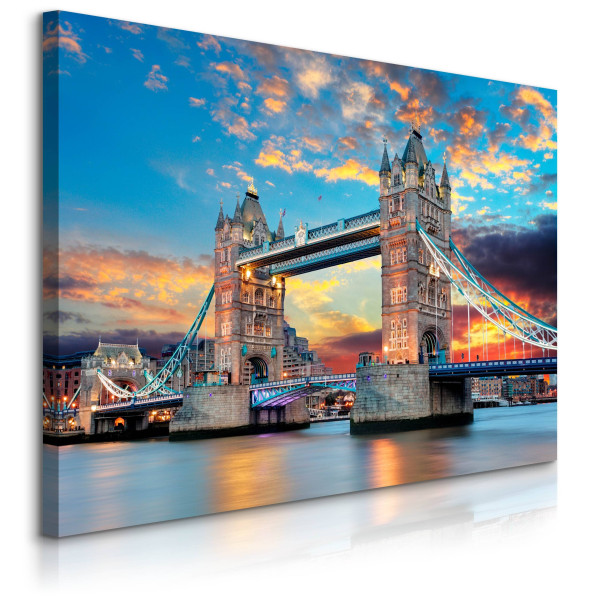 Obraz Most Tower Bridge, Londyn 100x70cm 787325