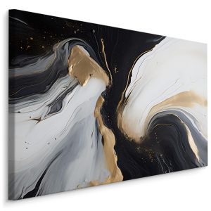 Obraz Na Płótnie Artystyczna Marmurowa Abstrakcja 70x50cm 123641