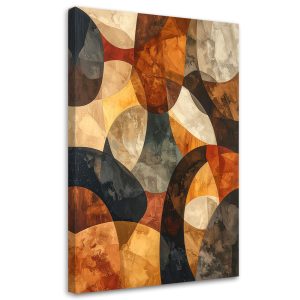 Obraz na płótnie do salonu sypialni, Abstrakcja geometria 40×60 890329