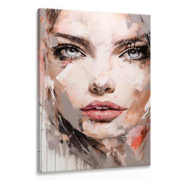 Obraz Na Płótnie Kobiecy Portret 30x40cm 202804