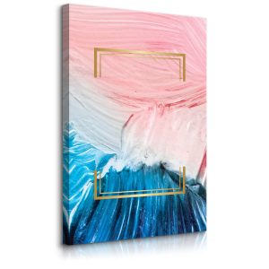 OBRAZ NA PŁÓTNIE PASTELOWA ABSTRAKCJA STYL GLAMOUR 80x120cm 344212 OBRAZ NA PŁÓTNIE PASTELOWA ABSTRAKCJA STYL GLAMOUR 80x120cm 344212