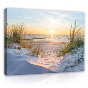 Obraz Na Płótnie Ścianę Plaża Morze 3D Na Płótnie Do Salonu 120X80 520337 Obraz Na Płótnie Ścianę Plaża Morze 3D Na Płótnie Do Salonu 120X80 520337