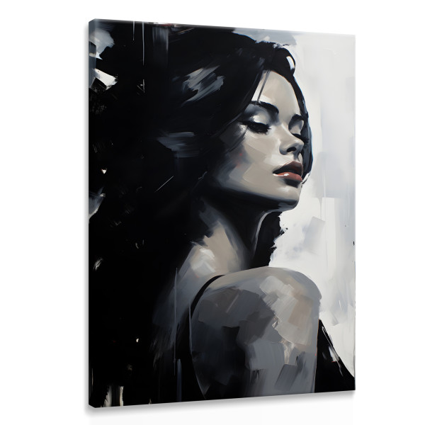 Obraz Na Płótnie Zmysłowy Portret Kobiety 20x30cm 202737