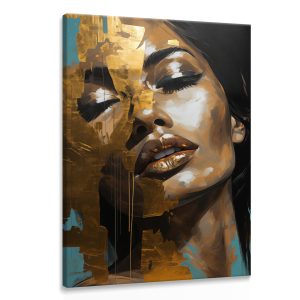 Obraz Na Ścianę Abstrakcyjny Kobiecy Portret 40x60cm 202753 Obraz Na Ścianę Abstrakcyjny Kobiecy Portret 40x60cm 202753