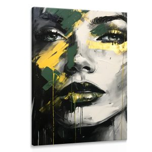Obraz Na Ścianę Abstrakcyjny Portret 60x90cm 202787 Obraz Na Ścianę Abstrakcyjny Portret 60x90cm 202787