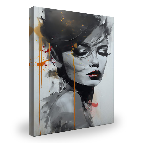 Obraz Na Ścianę Twarz KOBIETY Abstrakcja Glamour 50x70cm 108133