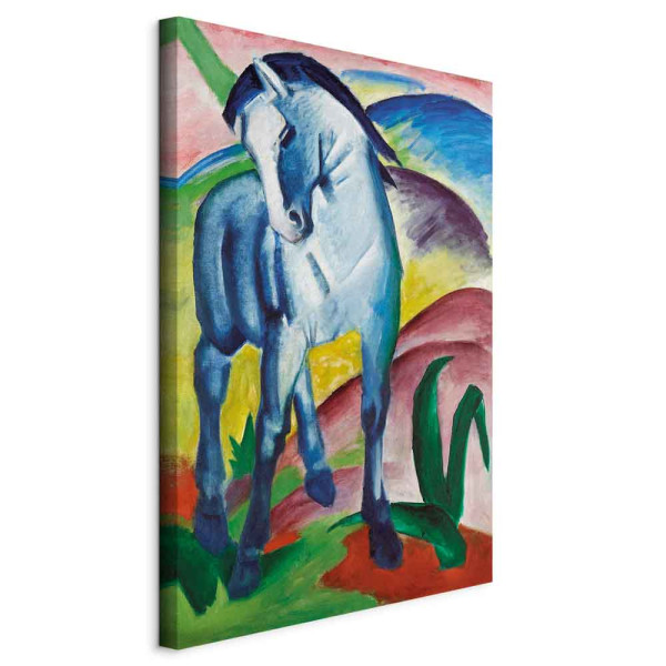 Obraz Niebieski koń 80 x 120 cm 594785