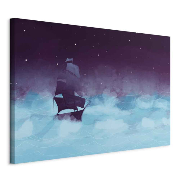 Obraz Nocne fale 120 x 80 cm 604097