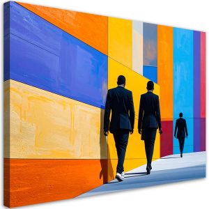 Obraz nowoczesny do salonu biura kuchni, Ludzie Ulica Abstrakcja 90×60 778632 Obraz nowoczesny do salonu biura kuchni, Ludzie Ulica Abstrakcja 90×60 778632