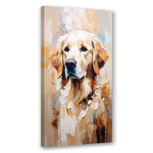 Obraz nowoczesny do salonu biura, Pies Labrador retriever Zwierzę 50×100 778597 Obraz nowoczesny do salonu biura, Pies Labrador retriever Zwierzę 50×100 778597