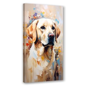 Obraz nowoczesny do salonu biura, Pies Labrador retriever Zwierzę 50×100 778346 Obraz nowoczesny do salonu biura, Pies Labrador retriever Zwierzę 50×100 778346