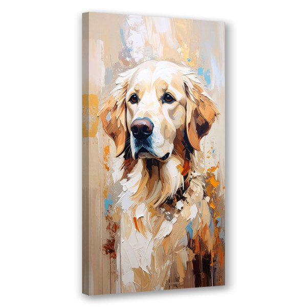Obraz nowoczesny do salonu biura, Pies Labrador retriever Zwierzę 60x120 779801