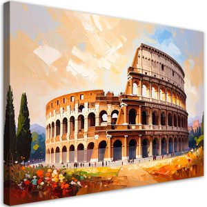 Obraz nowoczesny do salonu, Koloseum Rzym Widok 45×30 884092 Obraz nowoczesny do salonu, Koloseum Rzym Widok 45×30 884092
