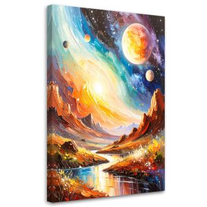 Obraz nowoczesny do salonu, Kosmos Planety Abstrakcja 20×30 889713 Obraz nowoczesny do salonu, Kosmos Planety Abstrakcja 20×30 889713