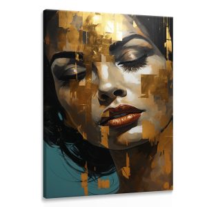 Obraz Nowoczesny Portret Kobiety W Stylu Glamour 40x60cm 202870 Obraz Nowoczesny Portret Kobiety W Stylu Glamour 40x60cm 202870