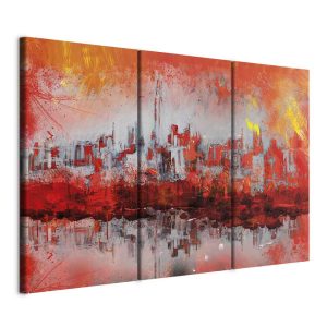 Obraz Nowojorski zachód słońca 60 x 40 cm 596993 Obraz Nowojorski zachód słońca 60 x 40 cm 596993
