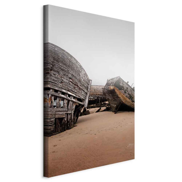Obraz Opuszczone kutry 60 x 90 cm 603768
