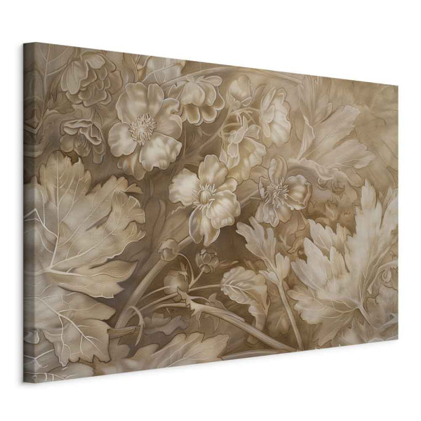 Obraz Ornamenty kwiatowe 90 x 60 cm 593676