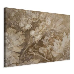 Obraz Ornamenty kwiatowe 90 x 60 cm 593227