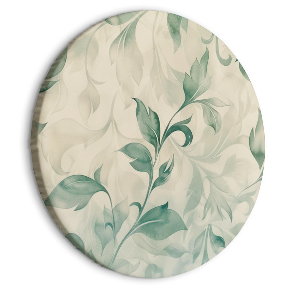 Obraz owalny Akwarelowa botanika 60 x 60 cm 599115