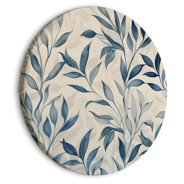 Obraz owalny Delikatny motyw botaniczny 40 x 40 cm 597203