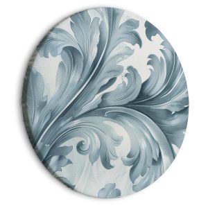 Obraz owalny Kamienne ornamenty 60 x 60 cm 599099 Obraz owalny Kamienne ornamenty 60 x 60 cm 599099