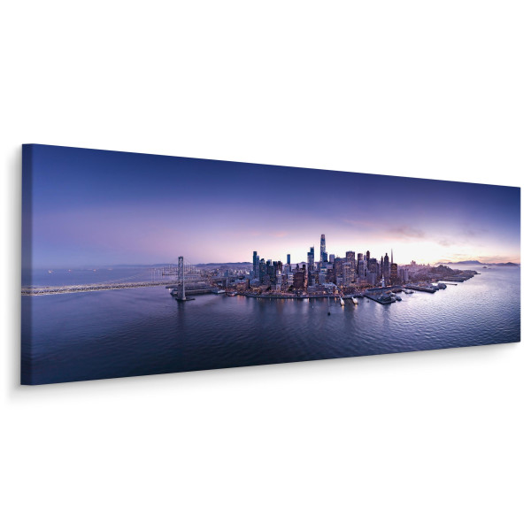 Obraz Panoramiczny Widok Na San Francisco 145x45cm 186564