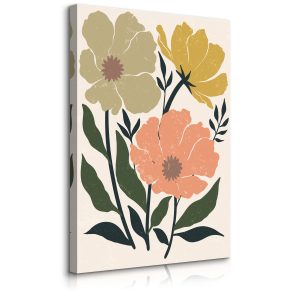Obraz Pastelowe Abstrakcyjne Piwonie 80x120cm 342242 Obraz Pastelowe Abstrakcyjne Piwonie 80x120cm 342242
