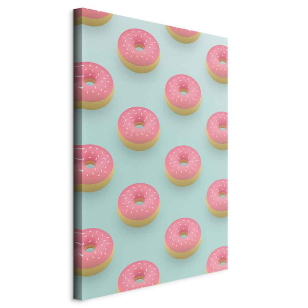 Obraz Pastelowe donuty 60 x 90 cm 609487