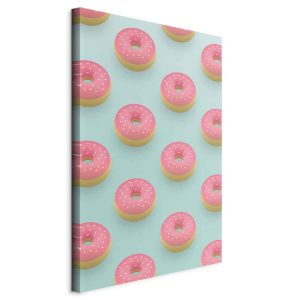 Obraz Pastelowe donuty 80 x 120 cm 605457 Obraz Pastelowe donuty 80 x 120 cm 605457
