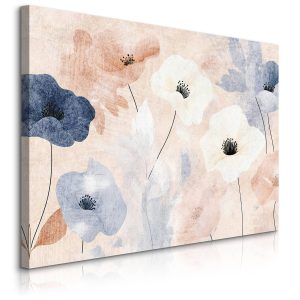 Obraz Pastelowe Polne Kwiaty 100x70cm 647952 Obraz Pastelowe Polne Kwiaty 100x70cm 647952