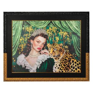 Obraz PEARLS LEOPARD 150 x 120 cm 300686 Obraz PEARLS LEOPARD 150 x 120 cm 300686