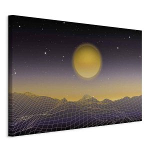 Obraz Pejzaż futurystyczny 120 x 80 cm 594575